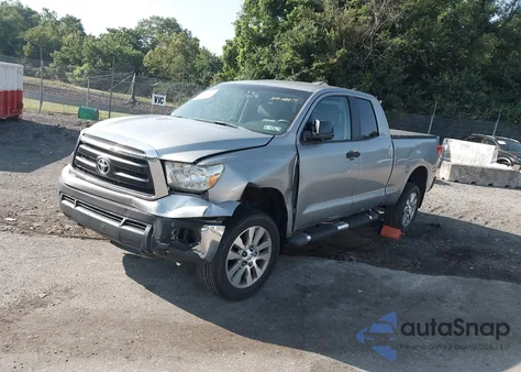 2010 Toyota Tundra Double Cab Sr5 из США, поврежденный, VIN 5TFUY5F14AX158051